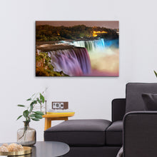 High Quality Art Print on Stretched Canvas of Niagara Falls in colors