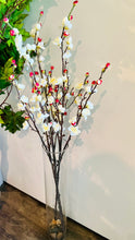 Flowers Artificial Cherry Blossom Branch Large 40" INCH Tall, Faux Indoor Stem for Home Decor, Office, Floor Vases, Wedding Decor