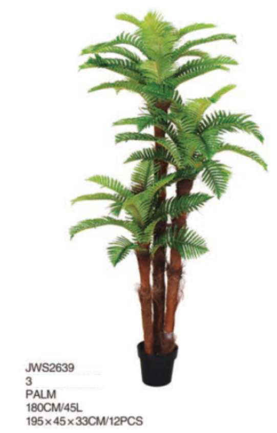 Large Artificial Palm Tree Indoor/Outdoor 6 Feet Large for Home Décor