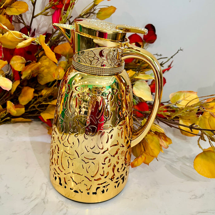 Coffee/Tea Thermos Kettle in Gold
