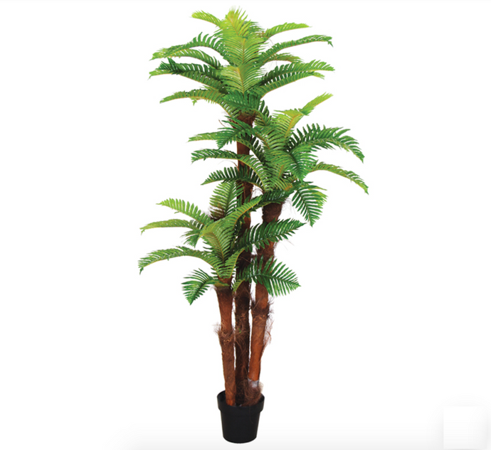 Tree Artificial Palm Tree Indoors Outdoors Plant 6 Feet Large for Home Décor