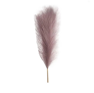 Pampas Grass Artificial 44” inch Long Fluffy Stem for Home Décor of One Stem Available in Many Colours