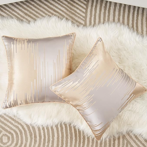 Thin best sale feather pillow