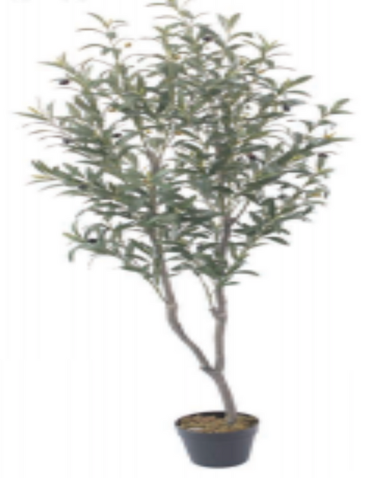 5' ft Olive Tree Artificial Indoors Outdoors Olive Plant Home Decor Trees Backyard Terrace Plant 5 feet Large Tree
