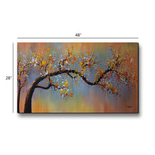 Handmade Oil Painting of Blossom Tree on Stetcched Canvas