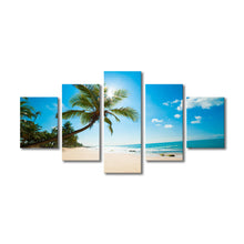 High Quality Art Print of Ocean View on Stretched Canvas in Group