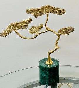 Marble Sculpture Centre Piece in Gold