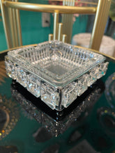 Tray Glass Metal and Crystal in Gold & Silver