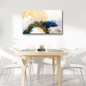 Abstract Handmade Oil Painting on Stretched Canvas
