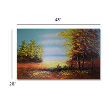 Handmade Oil Painting on Canvas of Landscape