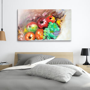 High Quality 100% Handmade Oil Painting of Fruits on Canvas