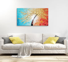 Handmade Oil Painting in Flower on Stretched Canvas