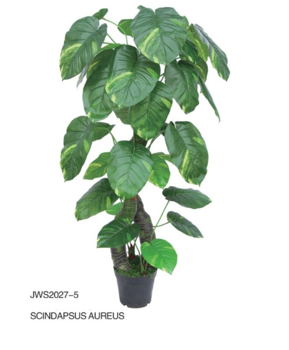 Large Artificial Tree Plant Indoor-Outdoor Home Décor in 6 feet height