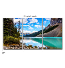 High Quality Art Print on Stretched Canvas of Rocky Mountains in Group