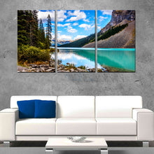 High Quality Art Print on Stretched Canvas of Rocky Mountains in Group