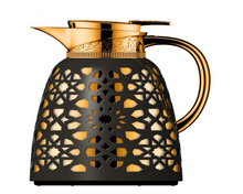 Coffee/Tea Thermos Kettle in Gold & Black