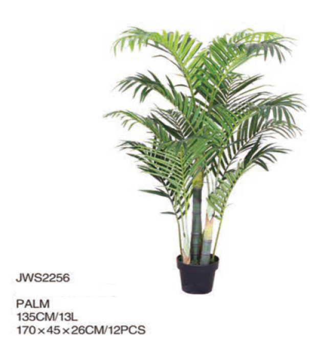 Tree Artificial Palm Tree Indoors Outdoors Plant Home Décor in 5.5 feet height