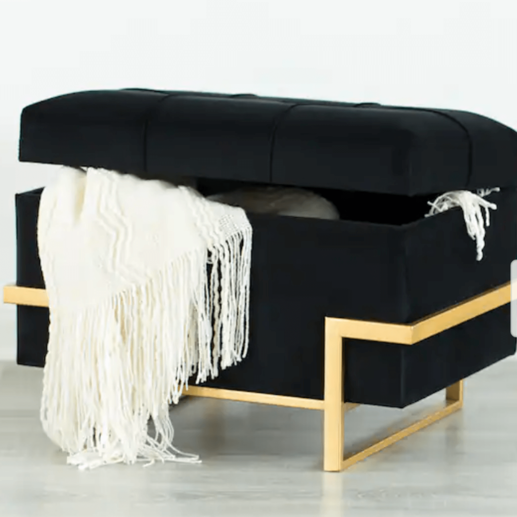 Small ottoman storage bench deals