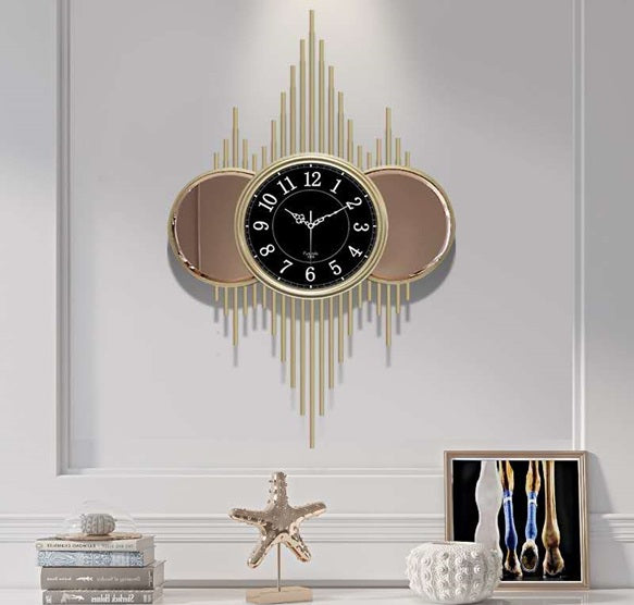Metal Modern Wall Clock Décor