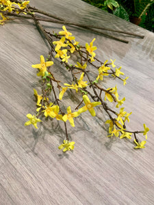 Long Stem Flower Lady Orchid Yellow silk Dancing Artificial flowers Floor flower Wedding/House decoration