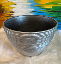 Plant Pot in Silver for Plants and Trees